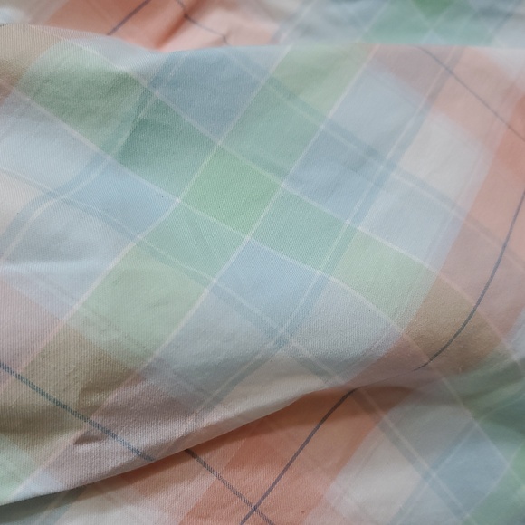 Toddler Girls Carter's Cotton Plaid Flutter Dress Size 4T Pastels NWT - Picture 7 of 7